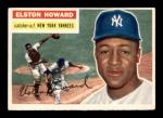 1956 Topps Elston Howard Baseball Card #208