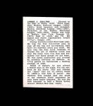 1950-56 Callahan Jimmie Collins Hall of Fame Card