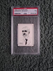 1950 Callahan Morgan Bulkeley PSA 7 Rare Card
