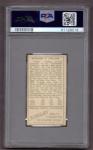 T205 Eddie Collins Gold Border Card PSA 4