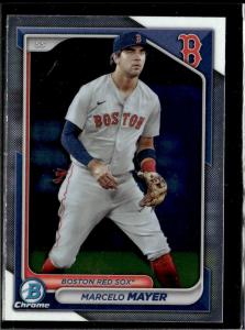 2024 Bowman Chrome Marcelo Mayer Red Sox 5 Cards