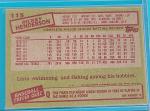 1985 Topps #115 Rickey Henderson Baseball Card