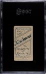 1910 T206 Tris Speaker Piedmont Cigarette Card