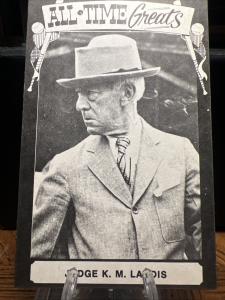 Kenesaw Mountain Landis TCMA All-Time Greats Postcard