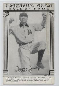1948 Exhibits Hughie Jennings Baseball Card
