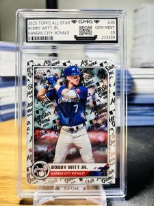 2025 Topps Bobby Witt Jr. All-Star Card Gem Mint