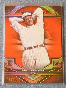 2024 Topps Triple Threads Christy Mathewson Amber /199