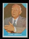 1960 Fleer #15 Clark Griffith HOF Baseball Card