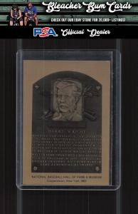 1981-89 Hall of Fame Metallic Plaque Harry Wright