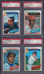 1980 Topps Reggie Jackson Burger King Card #17