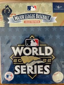 2022 Astros vs. Phillies World Series Patch Card