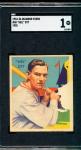 1934-1936 Diamond Stars Mel Ott #50 Card