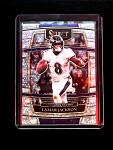 Lamar Jackson 2021 Panini Select Silver Disco Card