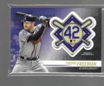 Freddie Freeman 2018 Topps Jackie Robinson Patch