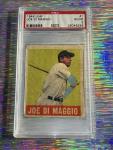 Joe DiMaggio 1948 Leaf #1 PSA 2 Card