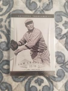 2015 Panini National Treasures Sam Crawford 2/99
