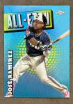 Jose Ramirez 2025 Topps Chrome Cleveland Guardians Card