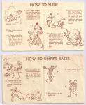 1936 R344 Rabbit Maranville "How To" Booklets Set