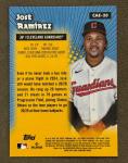 Jose Ramirez 2025 Topps Chrome Cleveland Guardians Card