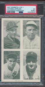 1937 Exhibits Luke Appling PSA 5 Card