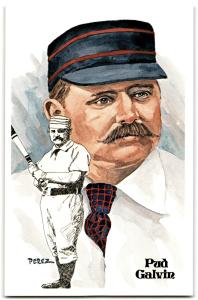 1980 Perez-Steele Pud Galvin Hall of Fame Card