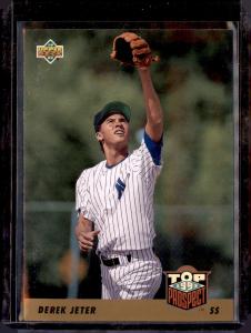 1993 Upper Deck Derek Jeter Baseball Card #449