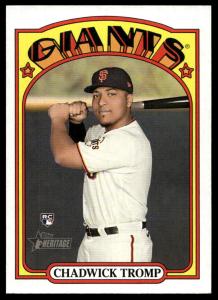 2021 Topps Heritage Chadwick Tromp RC Card