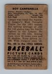 1952 Bowman Roy Campanella Baseball Card #44