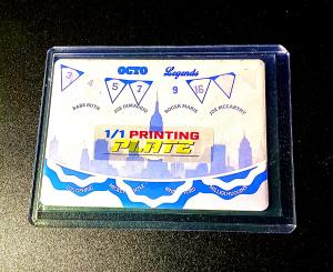 Babe Ruth & Mickey Mantle 2025 Leaf Printing Plate