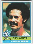 1976 Topps Roy White Yankees Baseball Card