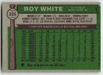 1976 Topps Roy White Yankees Baseball Card