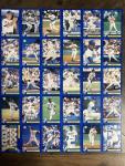 1995 Dodgers DARE LAPD Uncut Perforated Card Set