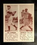 1941 Double Play Joe Gordon/Charley Keller Rookie Card