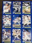 1995 Dodgers DARE LAPD Uncut Perforated Card Set