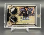 Carlos Rodon 2018 Topps Museum Gold Dual Patch Auto