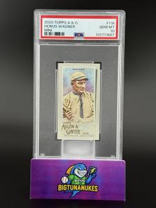 2020 Topps A & G Mini Honus Wagner PSA 10
