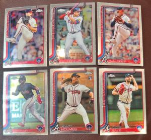 2025 Topps Chrome Baseball - Pick Your MLB Team!