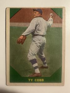 1960 Fleer Ty Cobb Baseball Card #42