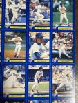 1995 Dodgers DARE LAPD Uncut Perforated Card Set