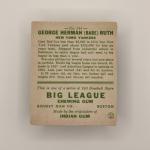 Babe Ruth 1933 Goudey Novelty Display Card