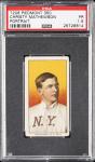 1909 T206 Christy Mathewson Portrait Card