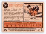 2011 Topps Heritage Mike Stanton Chrome Refractor Card