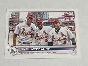 2022 Topps Update Yadier Molina Baseball Card