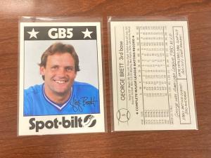 George Brett 1982 Kansas City Royals Card #5