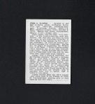 1950-56 Fred Clarke Callahan Hall of Fame Card