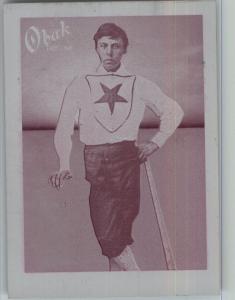 William "Candy" Cummings 2009 TriStar Obak Press Plate