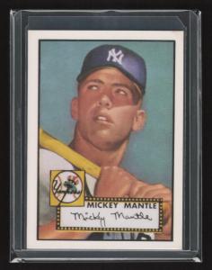 1991 Topps Mickey Mantle Yankees Card #1952 RARE