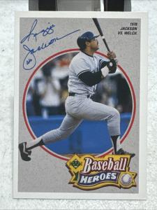 1990 Upper Deck Reggie Jackson Baseball Heroes Card