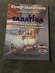 CC Sabathia Rookie Auto Card - Indians/Yankees