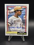 Willie Randolph 2022 Topps Archives Auto Card
